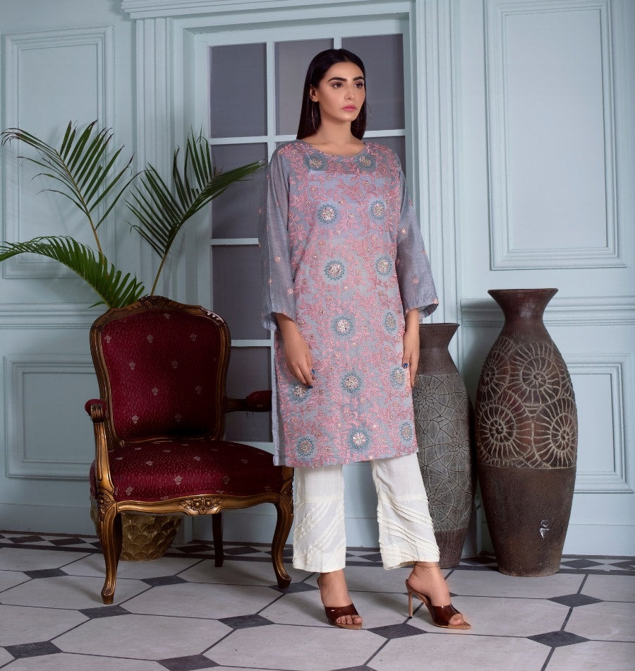 GRAY CANDY (KURTI) - UNSTITCHED