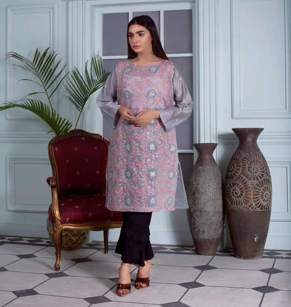 GRAY CANDY (KURTI) - UNSTITCHED