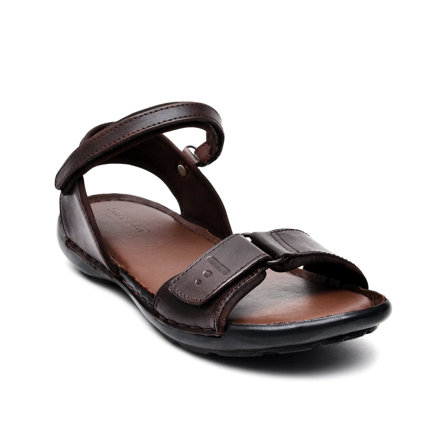 LEATHER SANDAL - HJ-001 BROWN