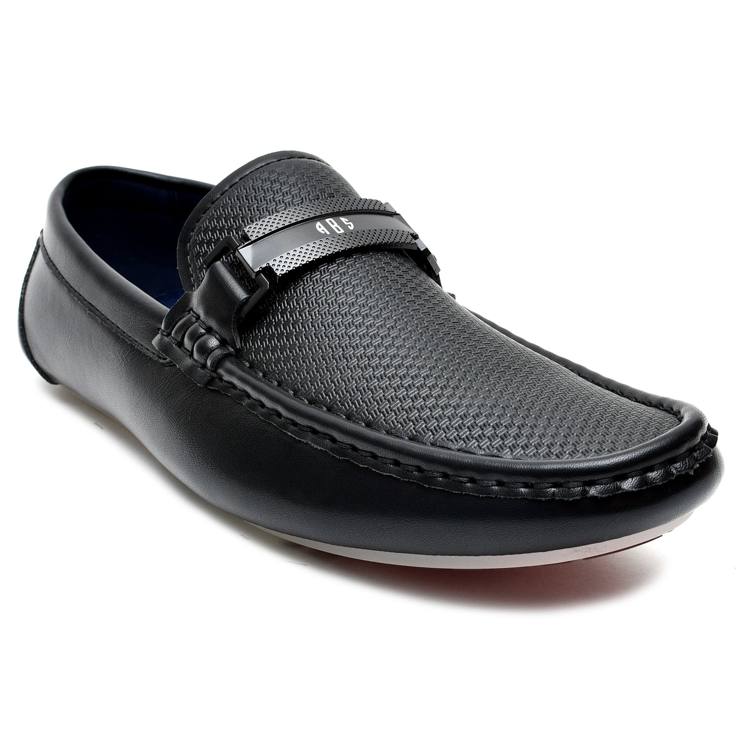 LEATHER SHOES - JA-23728-2 BLACK