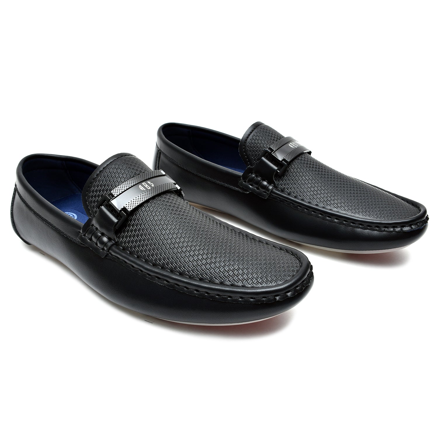 LEATHER SHOES - JA-23728-2 BLACK