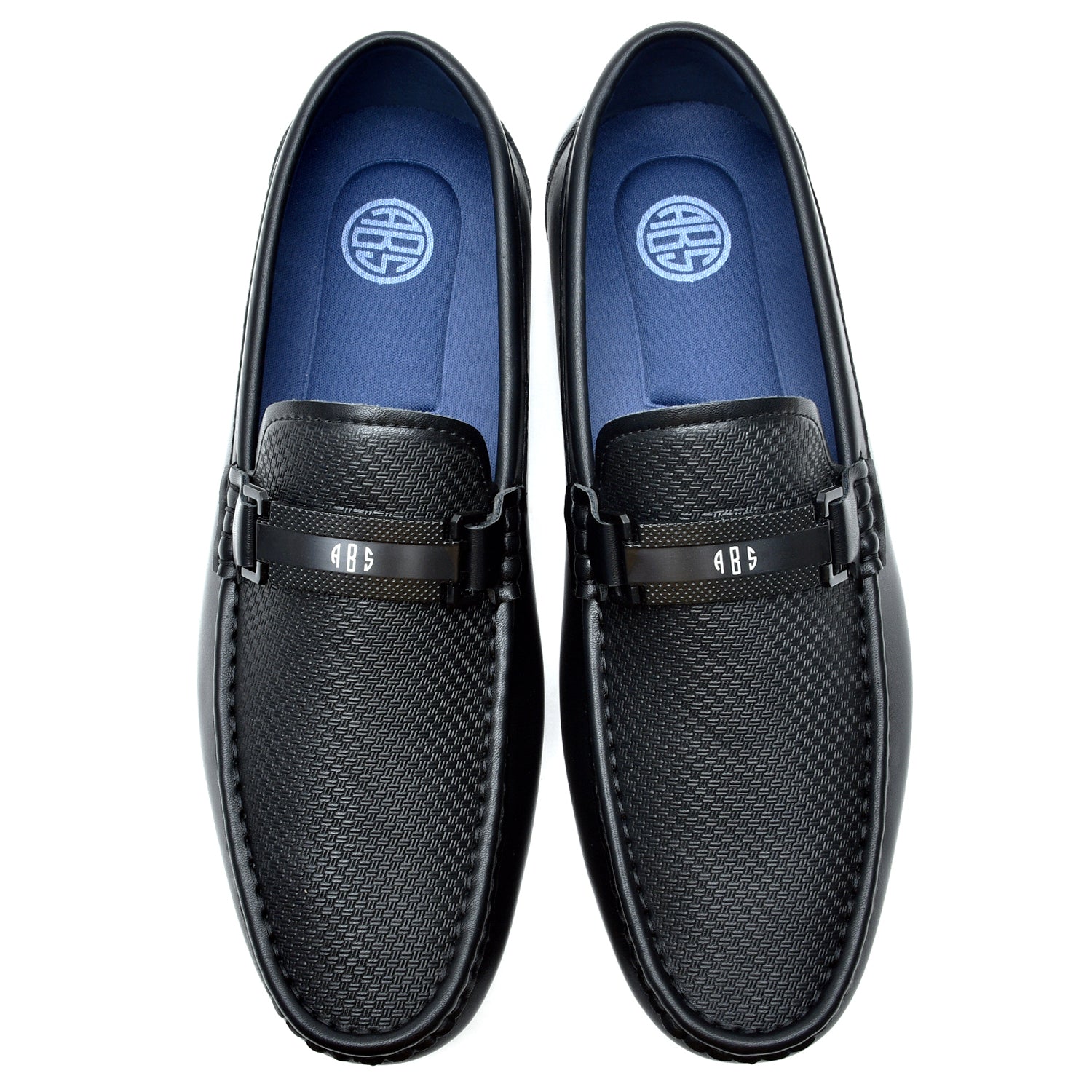 LEATHER SHOES - JA-23728-2 BLACK