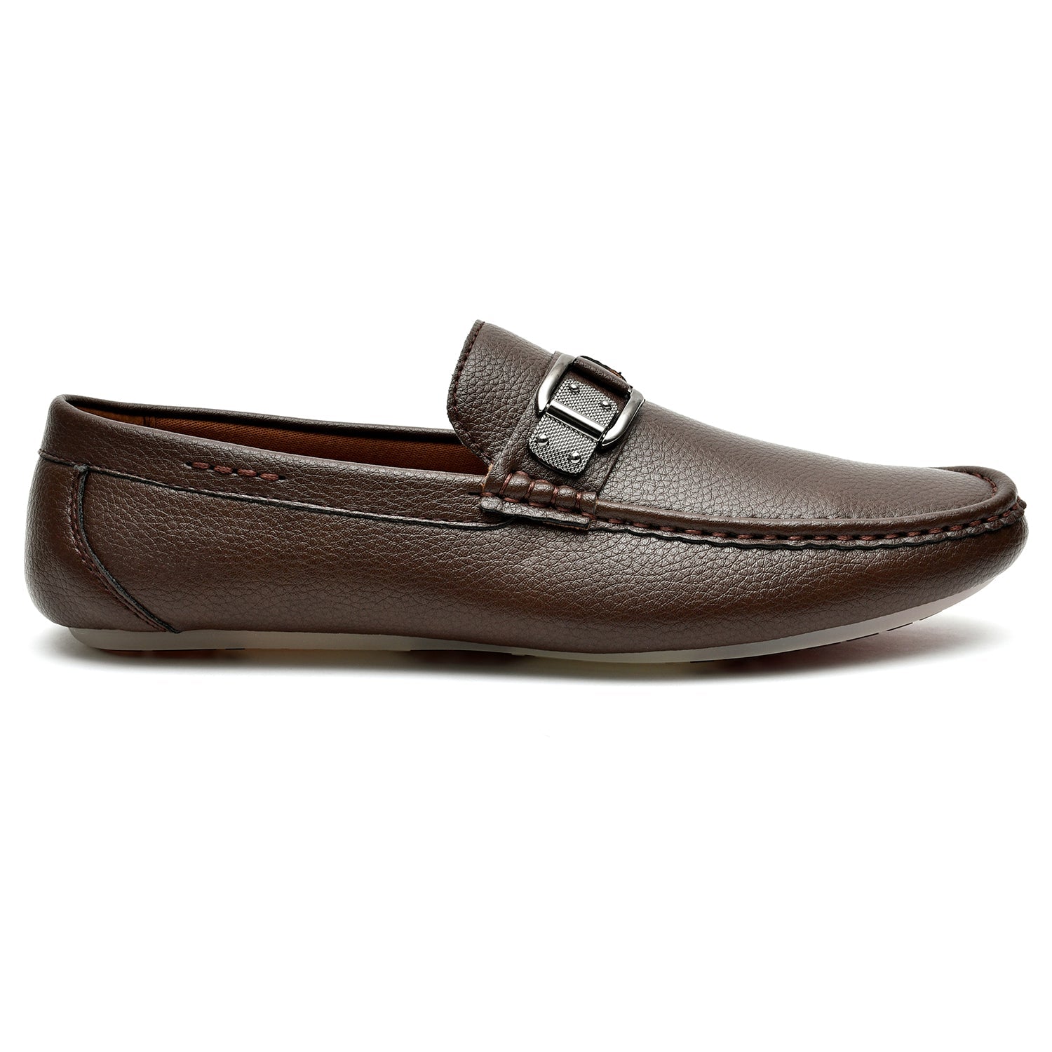 LEATHER SHOES - JA-23728-4 COFEE