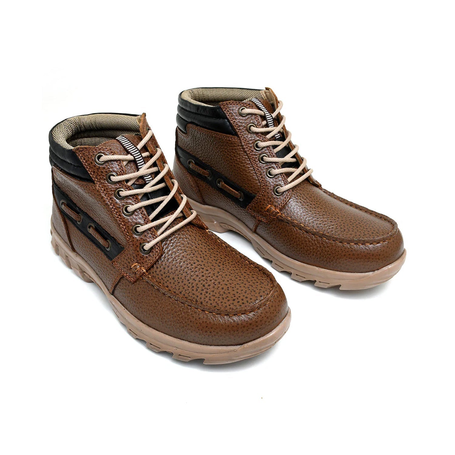 LEATHER SHOES - JASPER-004 TAN