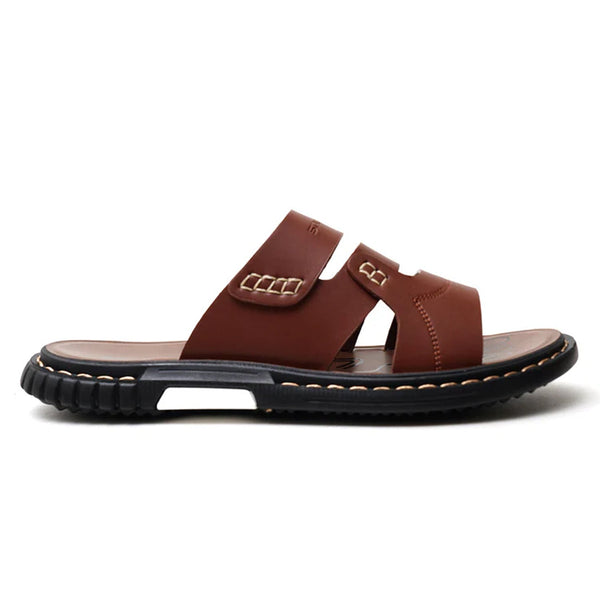 LEATHER SLIPPER - JRC-0002 TAN