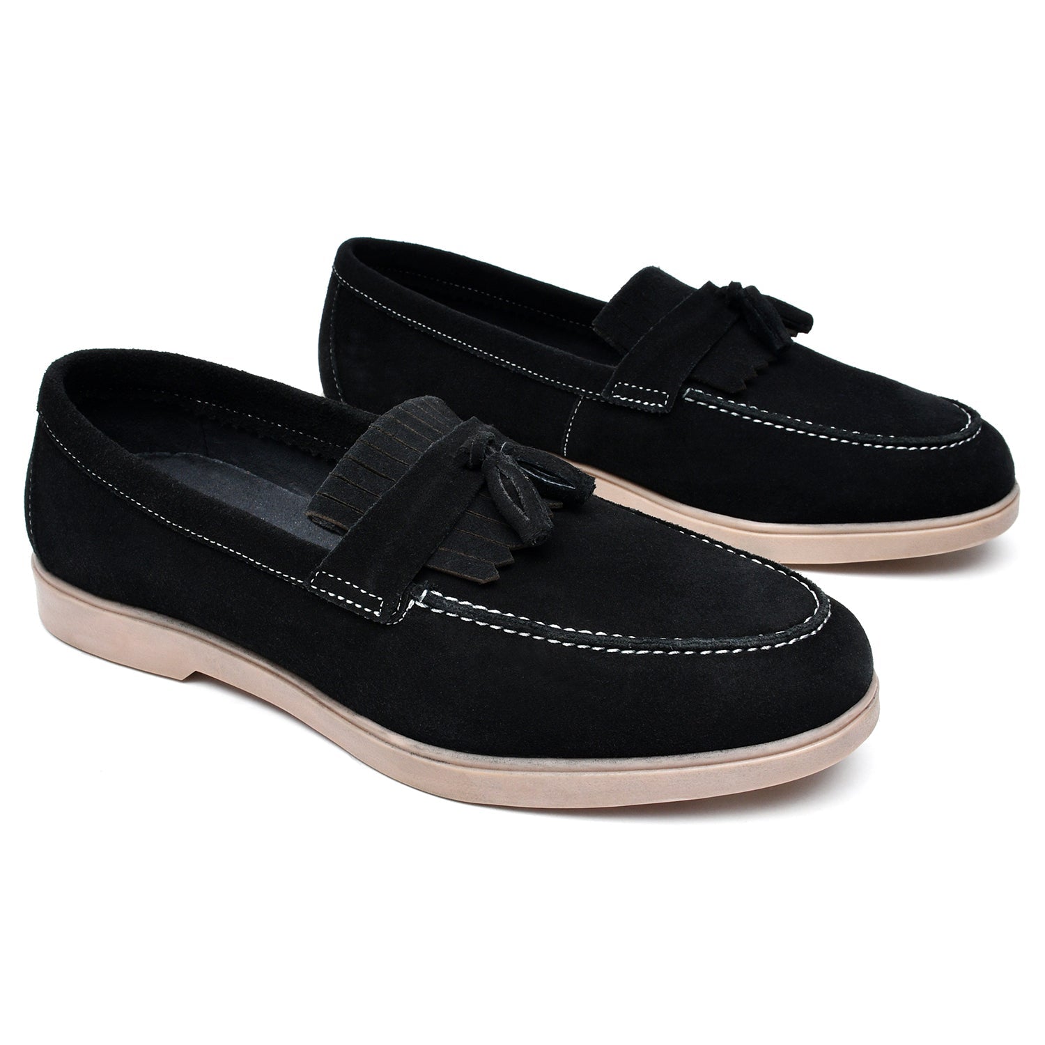 LEATHER SHOES - LBY-002 BLACK