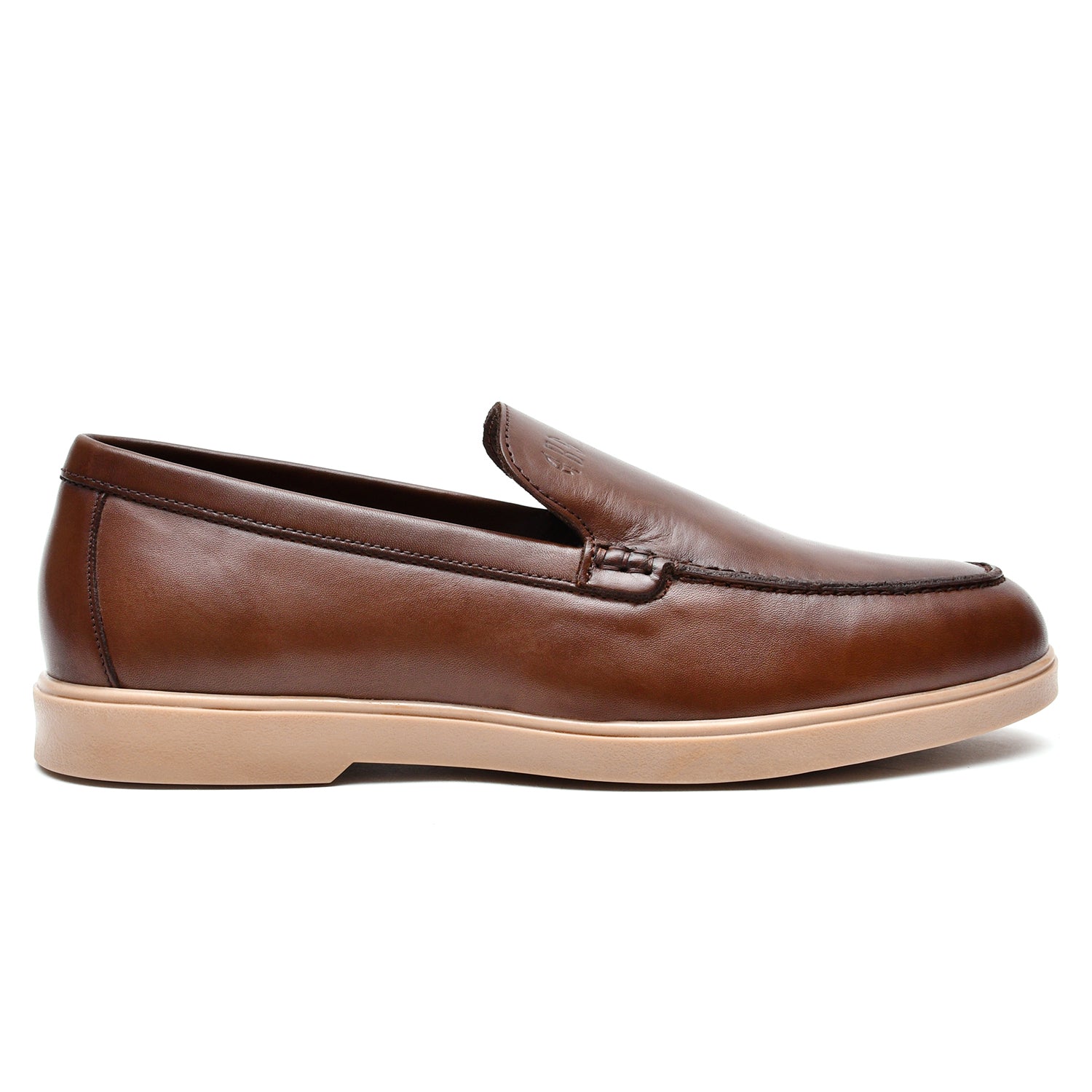 LEATHER SHOES - LBY-003-L BROWN