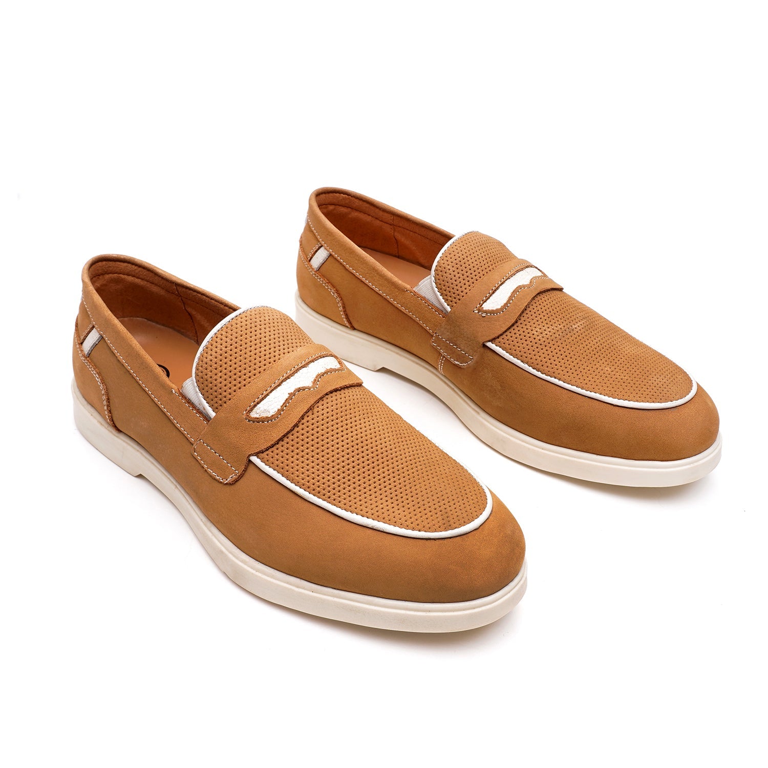 LEATHER SHOES - LBY051 CAMEL