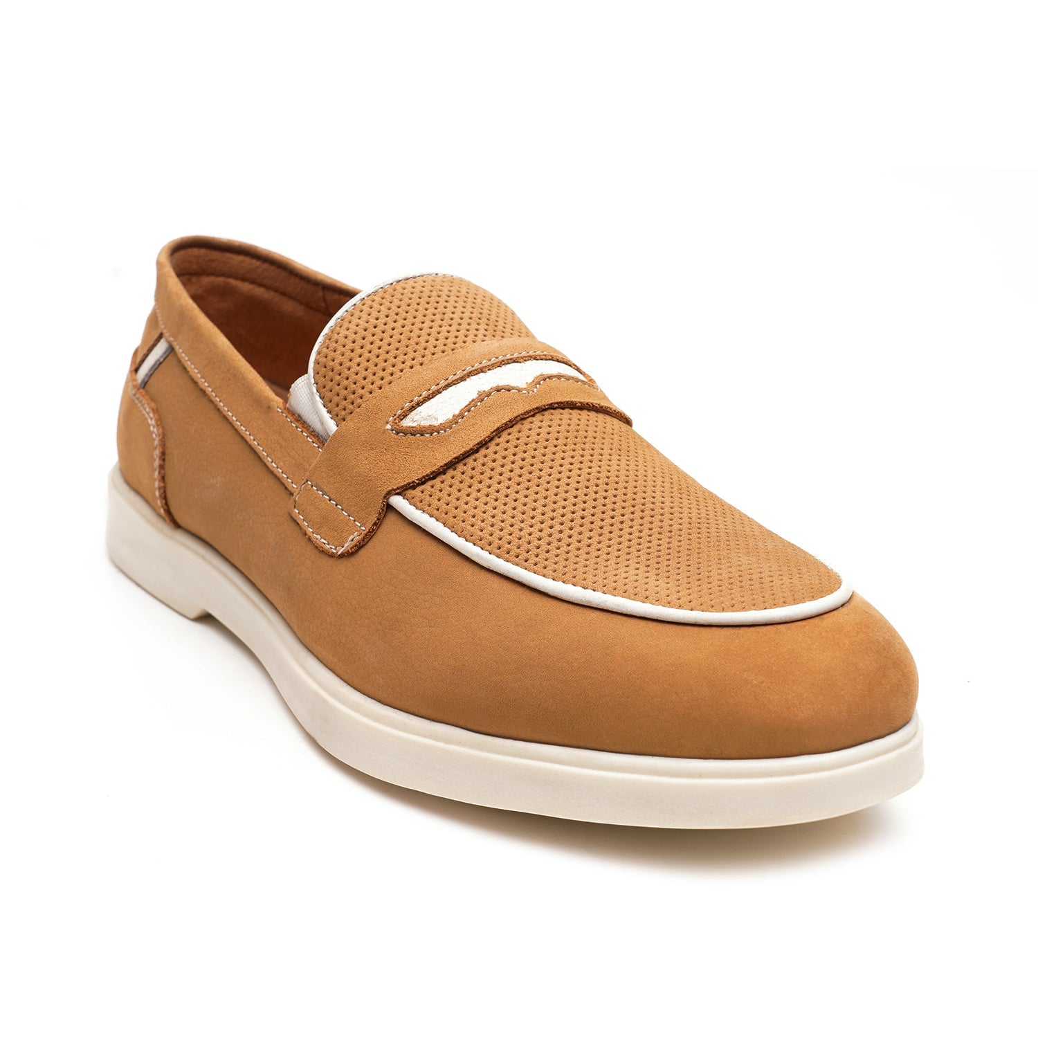 LEATHER SHOES - LBY051 CAMEL