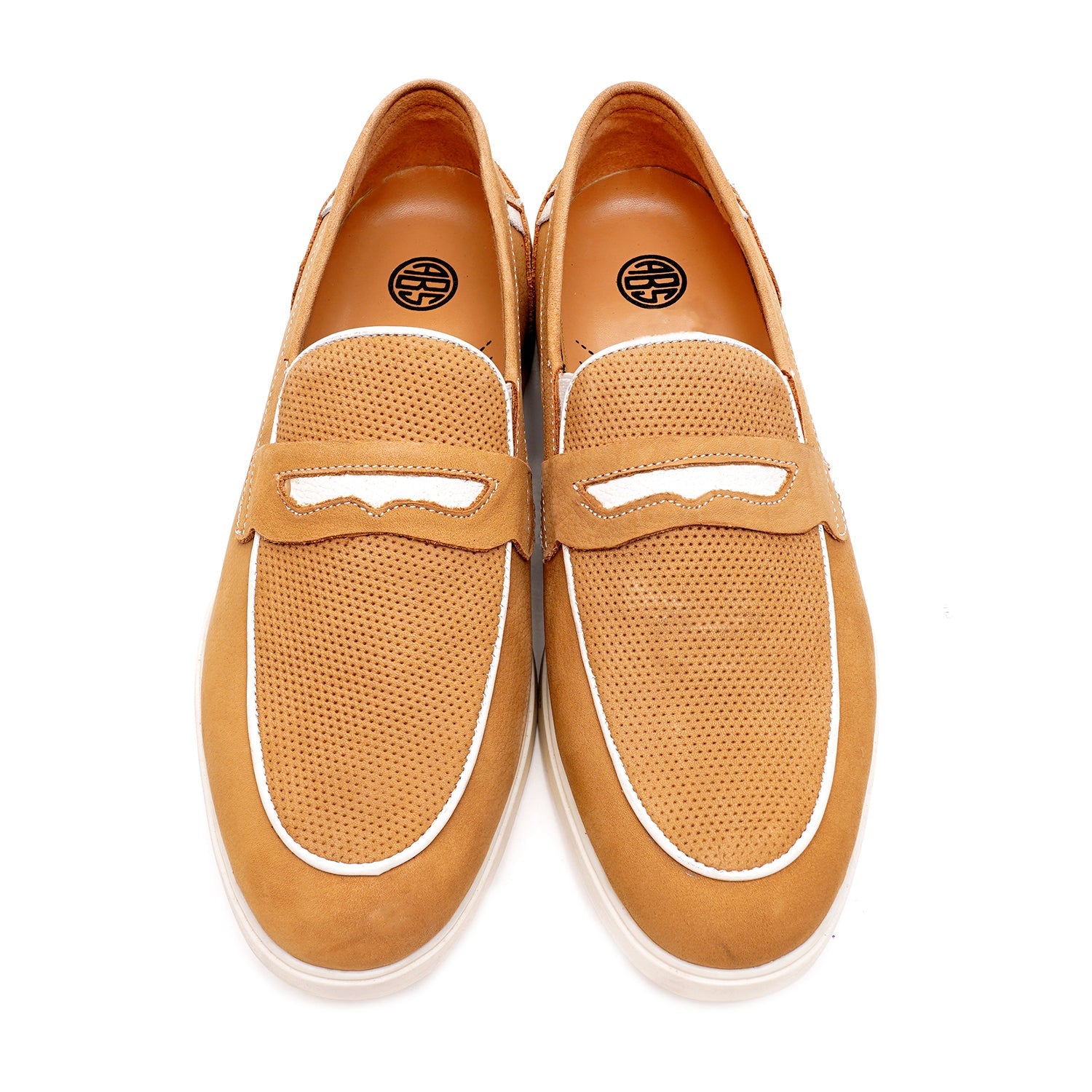 LEATHER SHOES - LBY051 CAMEL