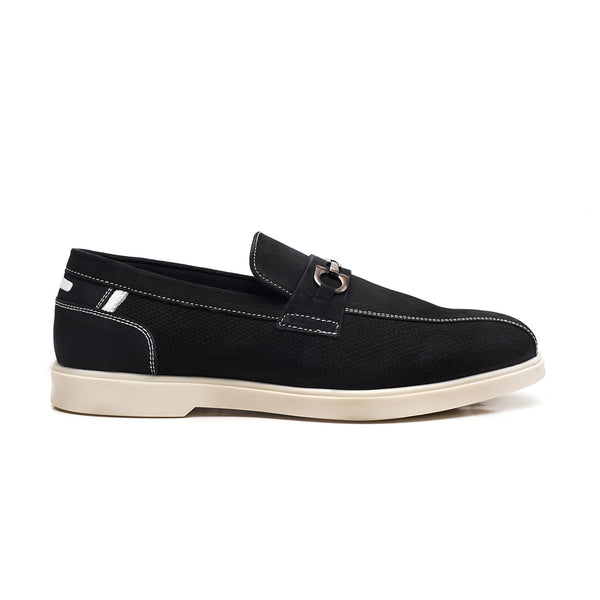 LEATHER SHOES - LBY052 BLACK