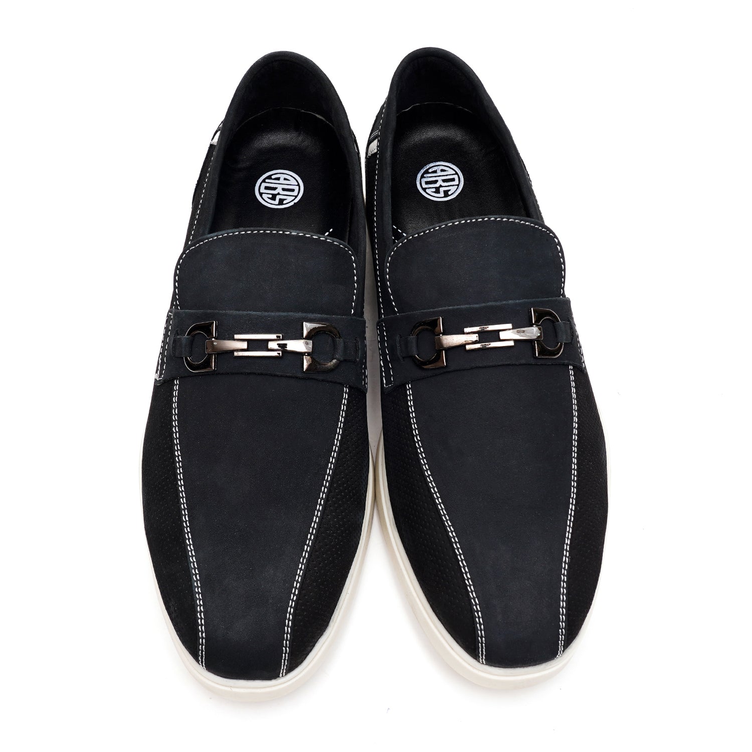 LEATHER SHOES - LBY052 BLACK