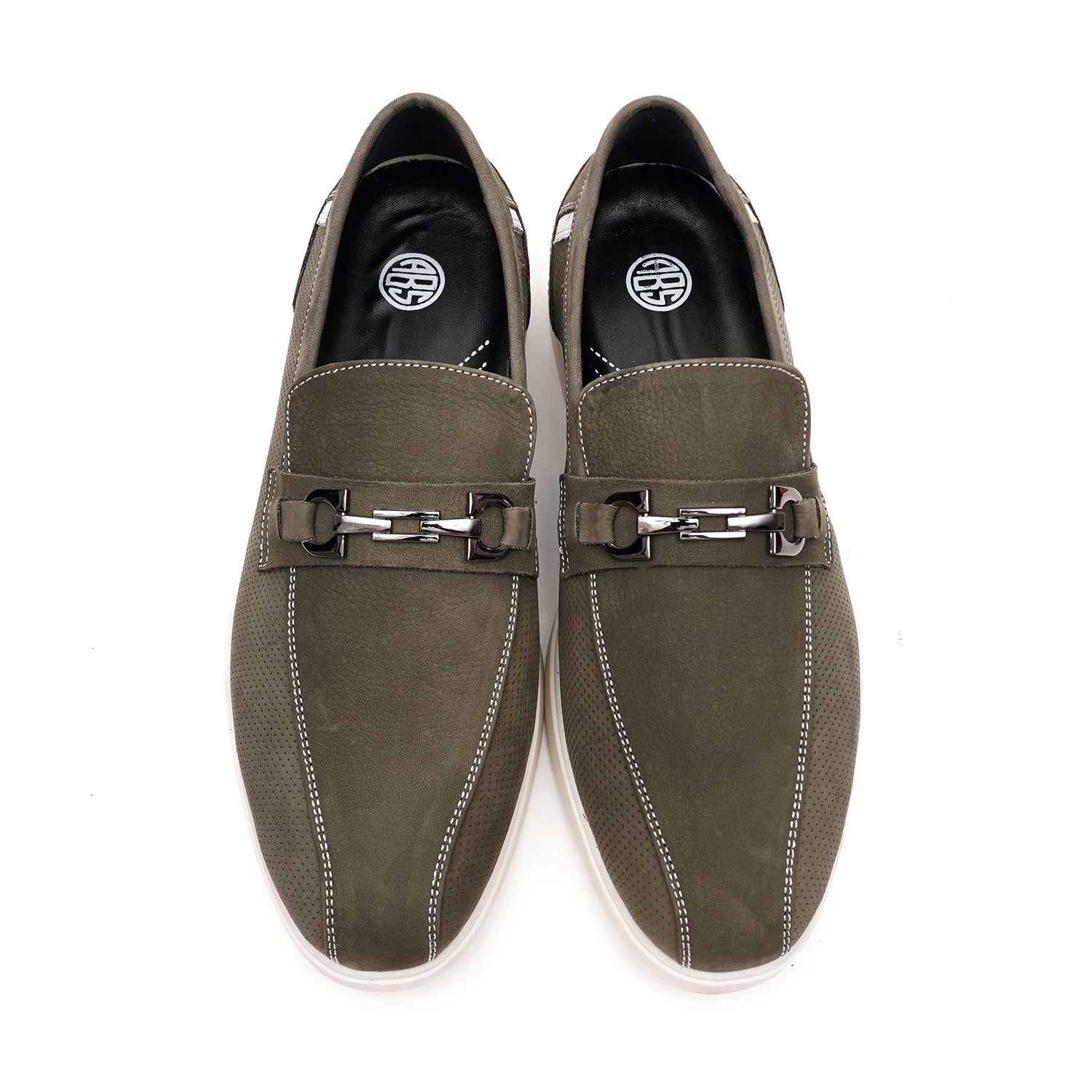LEATHER SHOES - LBY052 GREEN