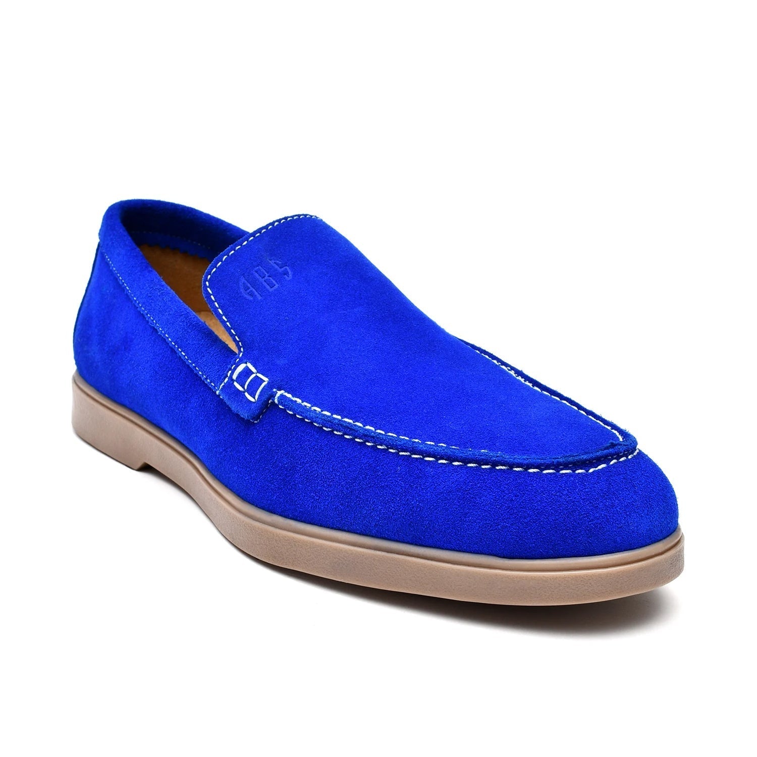 LEATHER SHOES - LBY-003 ROYAL BLUE