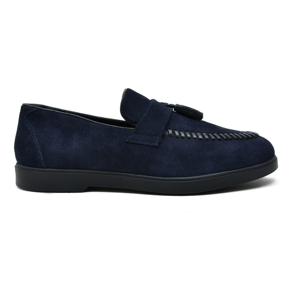 LEATHER SHOES - LBY008 BLUE