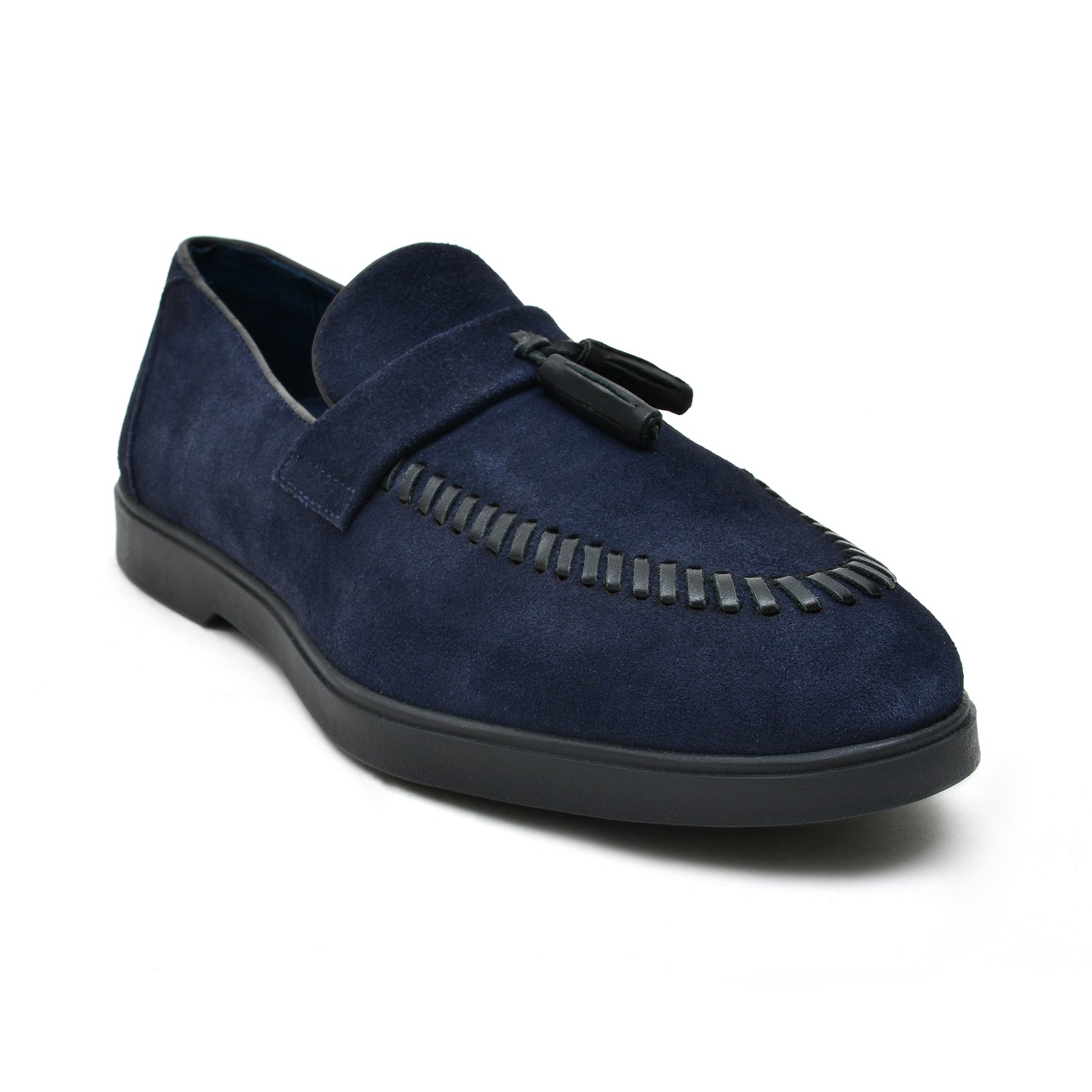 LEATHER SHOES - LBY008 BLUE