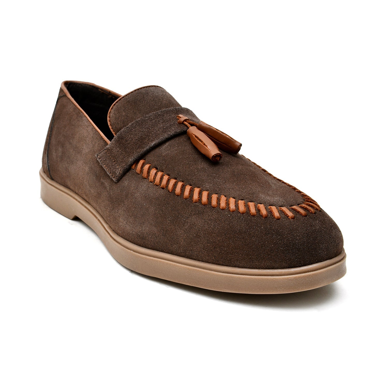 LEATHER SHOES - LBY008 BROWN