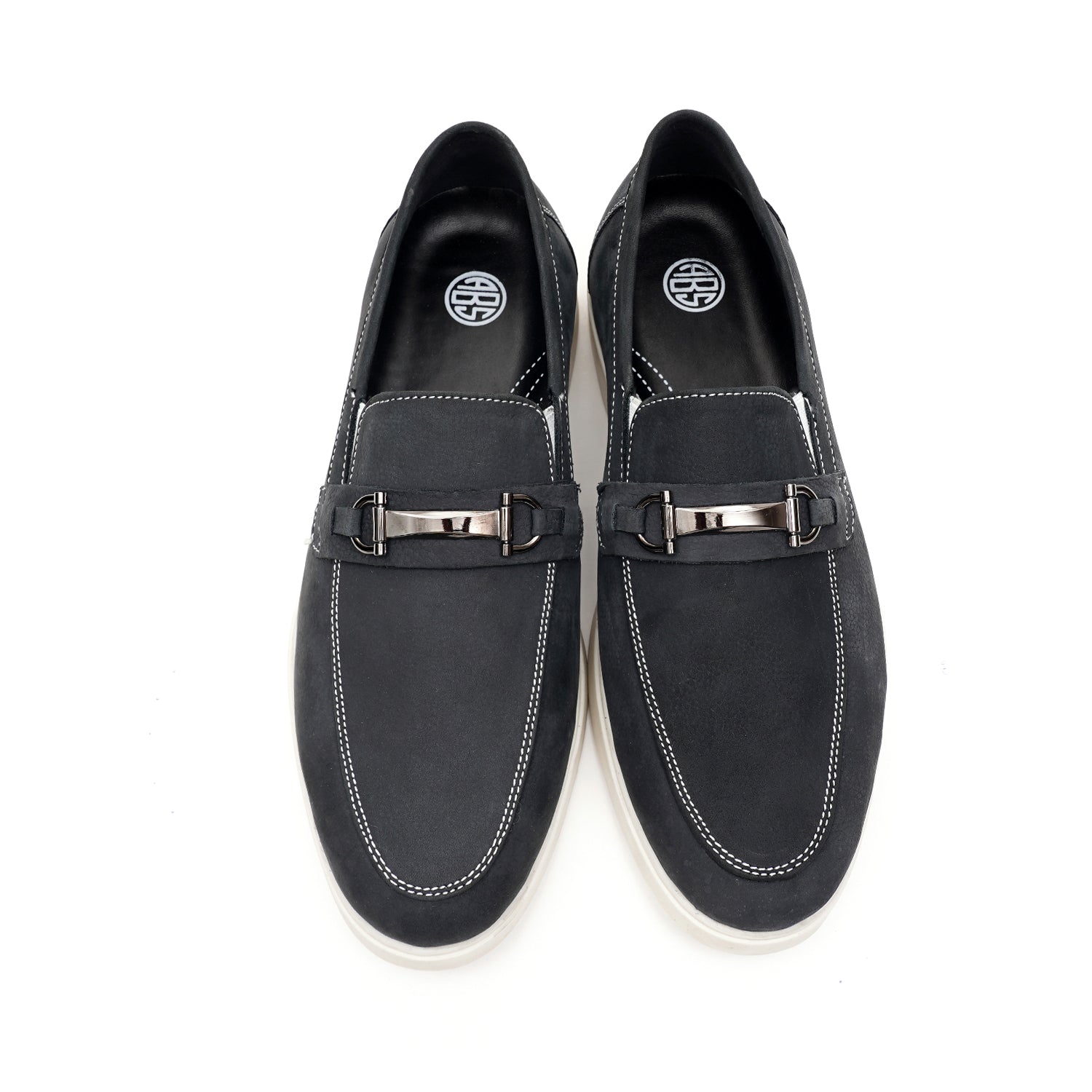 LEATHER SHOES - LBY053 BLUE