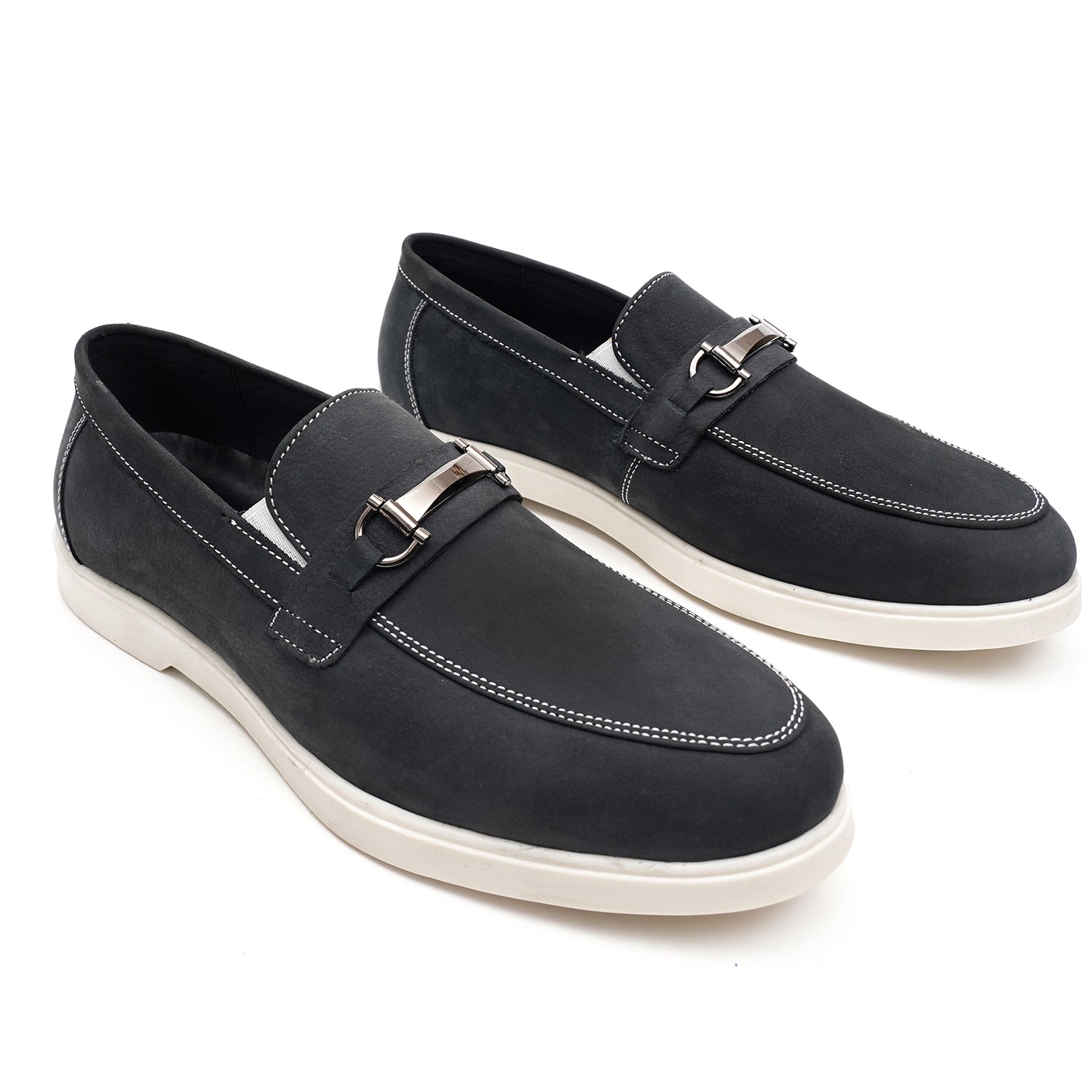 LEATHER SHOES - LBY053 BLUE
