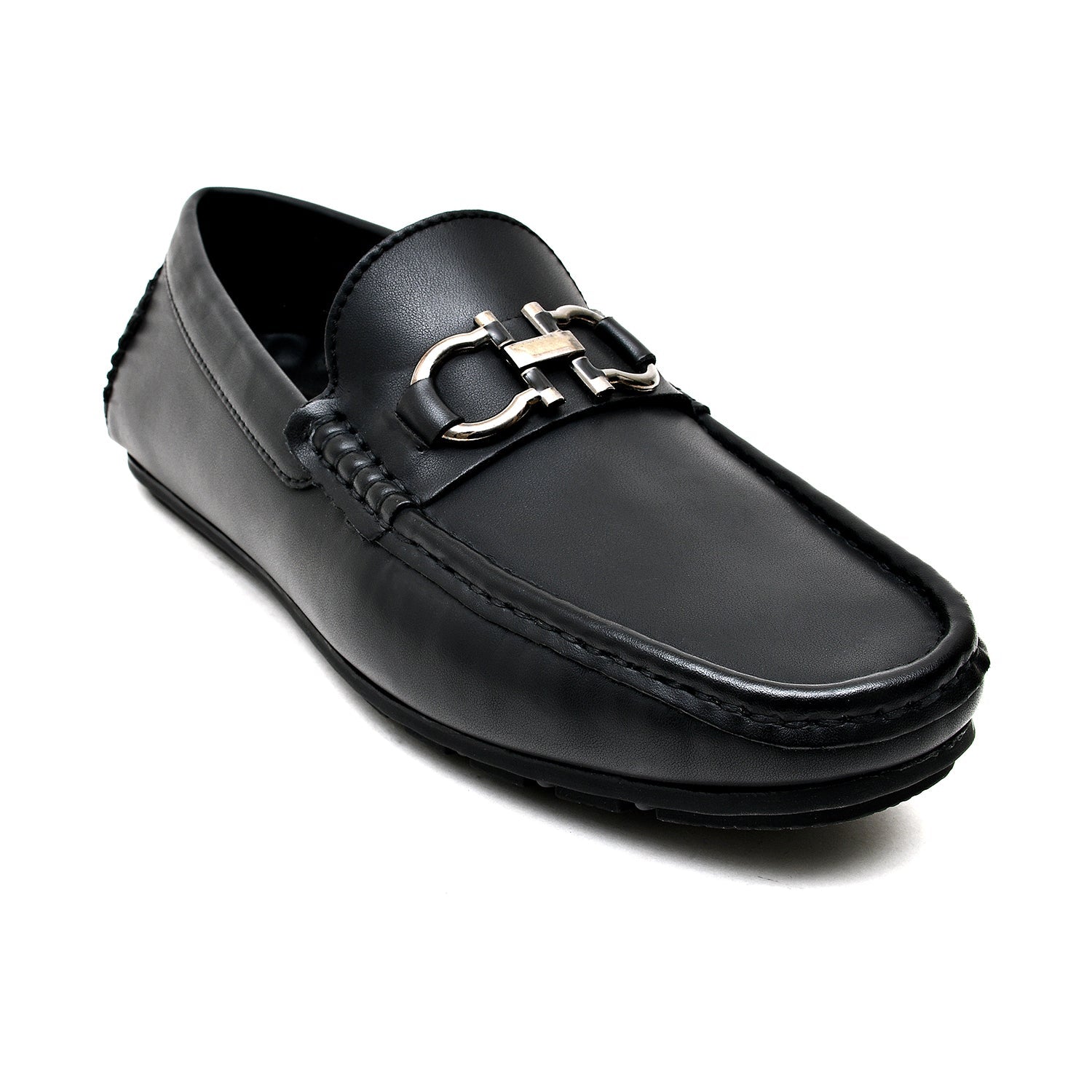 LEATHER SHOES - LFL-204 BLACK