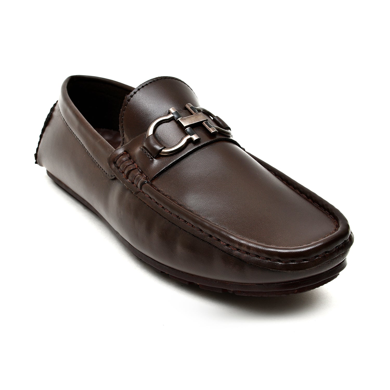 LEATHER SHOES - LFL-204 BROWN