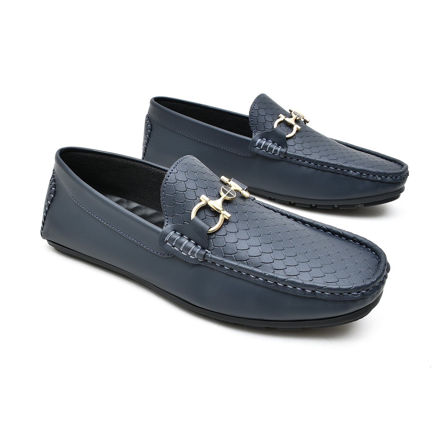LEATHER SHOES - LFL308 BLUE