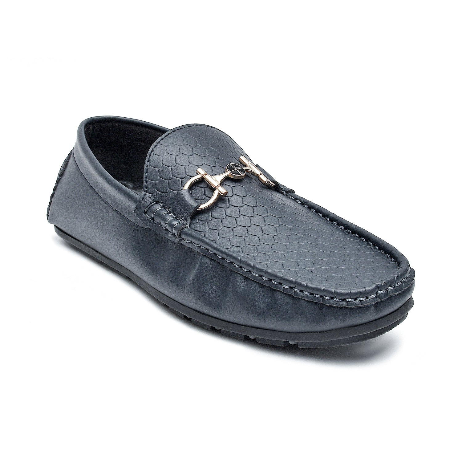 LEATHER SHOES - LFL308 BLUE