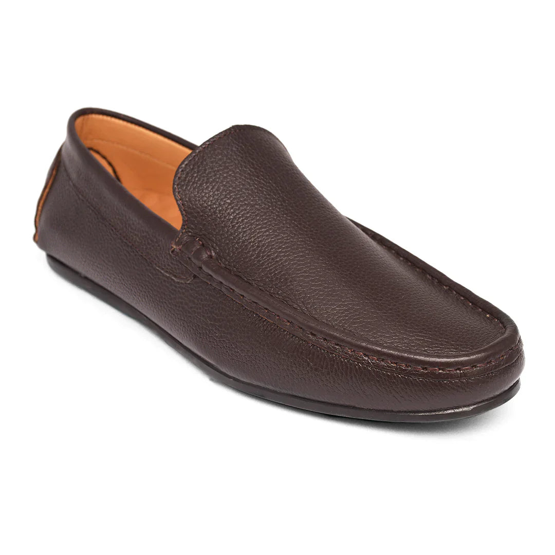 LEATHER SHOES - Romeo-041 Brown