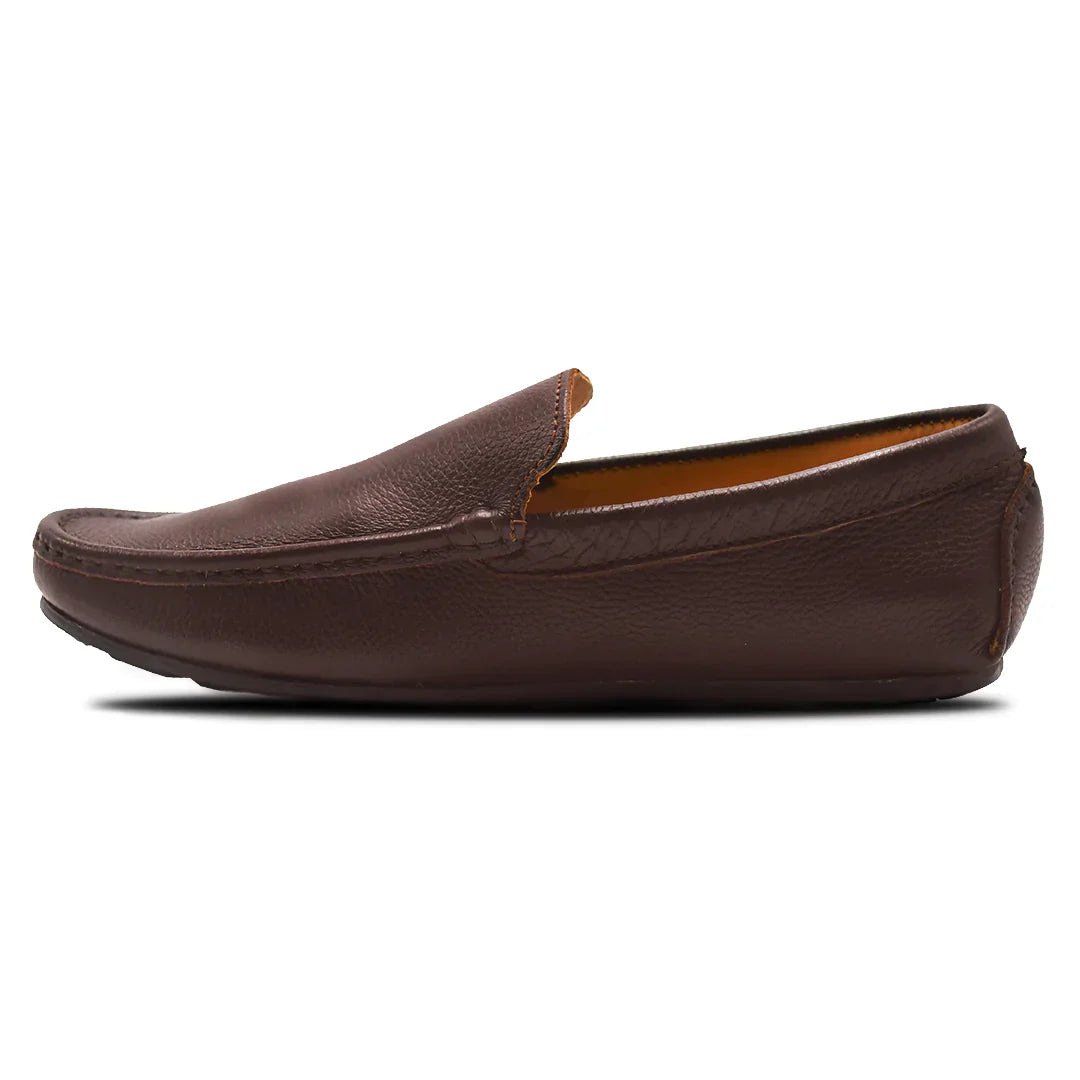 LEATHER SHOES - Romeo-041 Brown