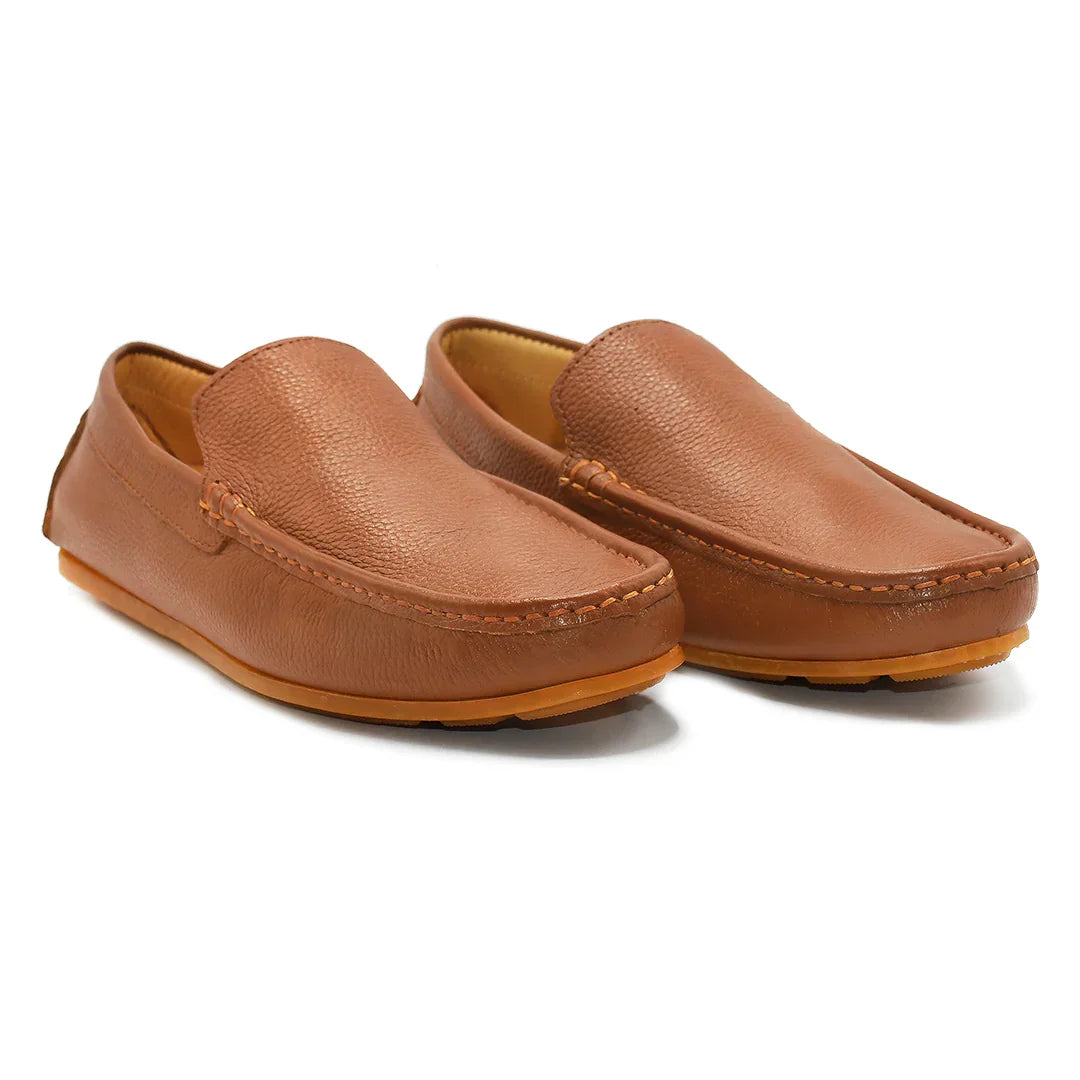 LEATHER SHOES - Romeo-041 Tan