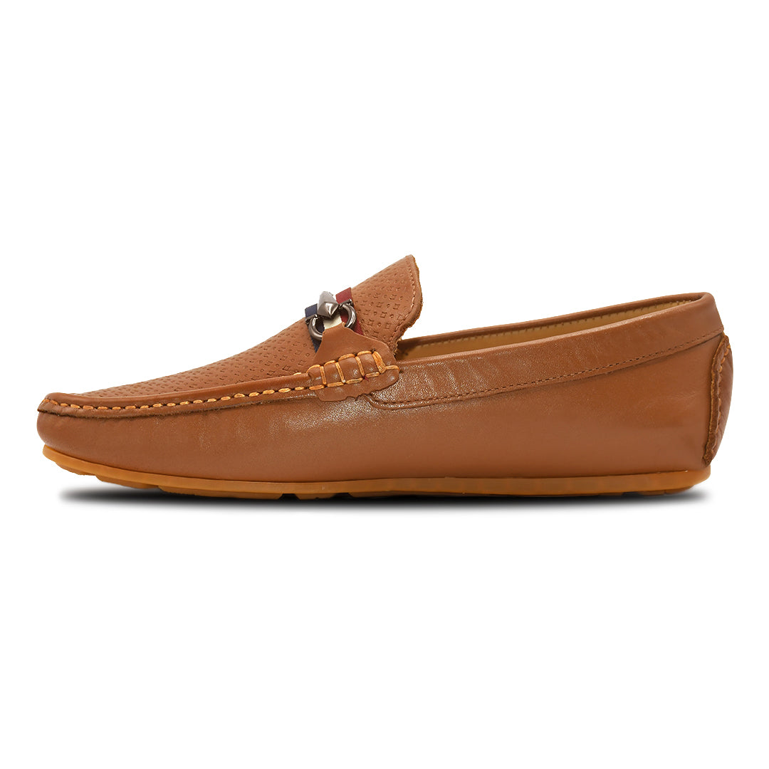 LEATHER SHOES - ROMEO-042 TAN