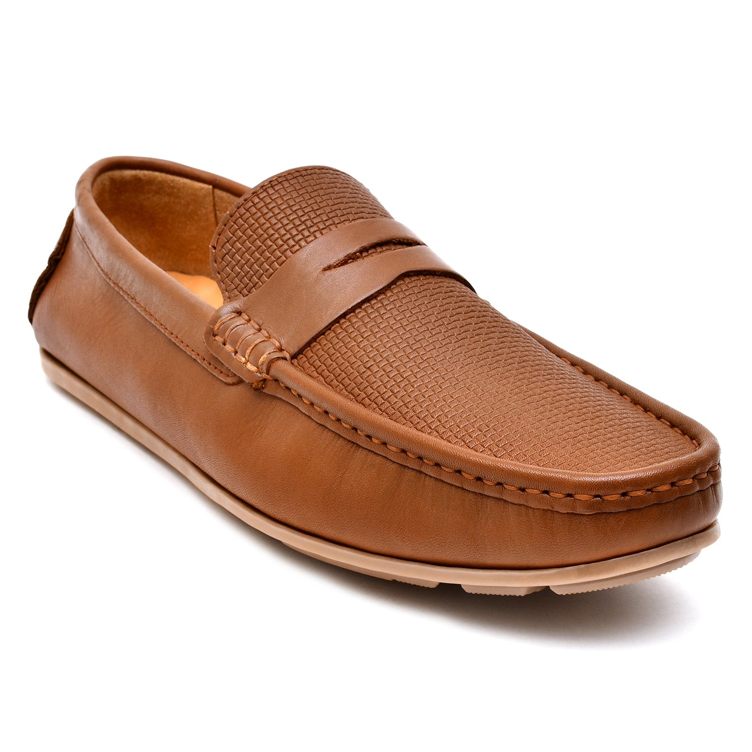 LEATHER SHOES - ROMEO-043 TAN