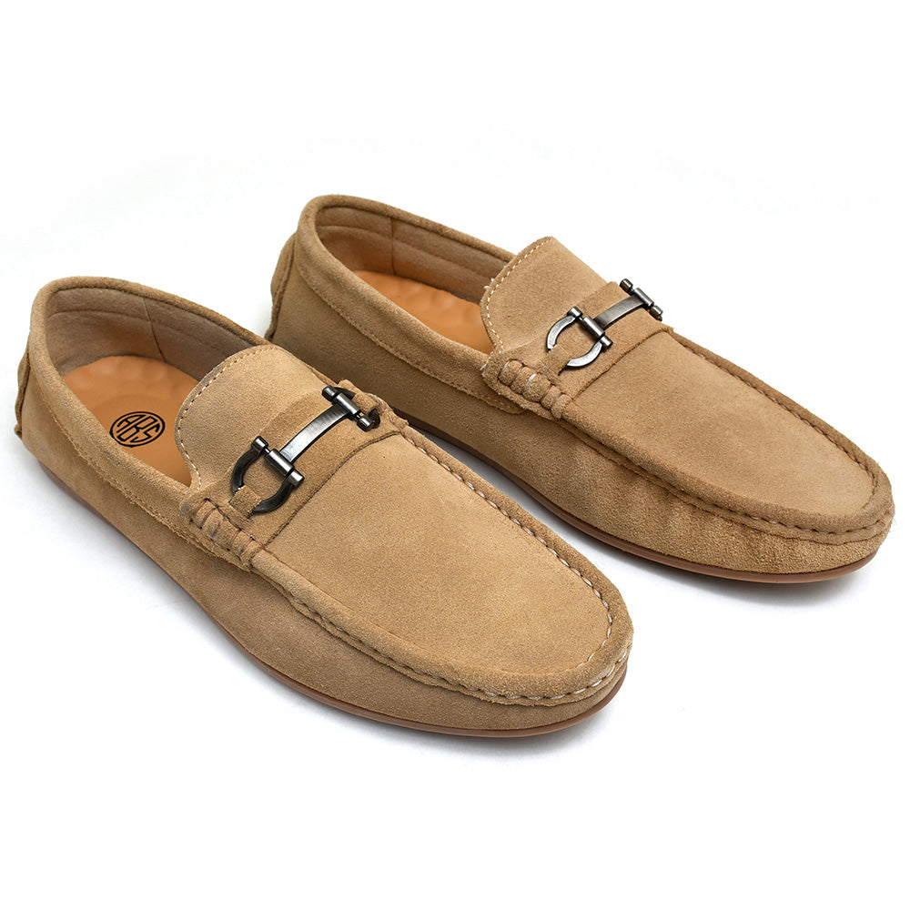 LEATHER SHOES - ROMEO-055 BEIGE