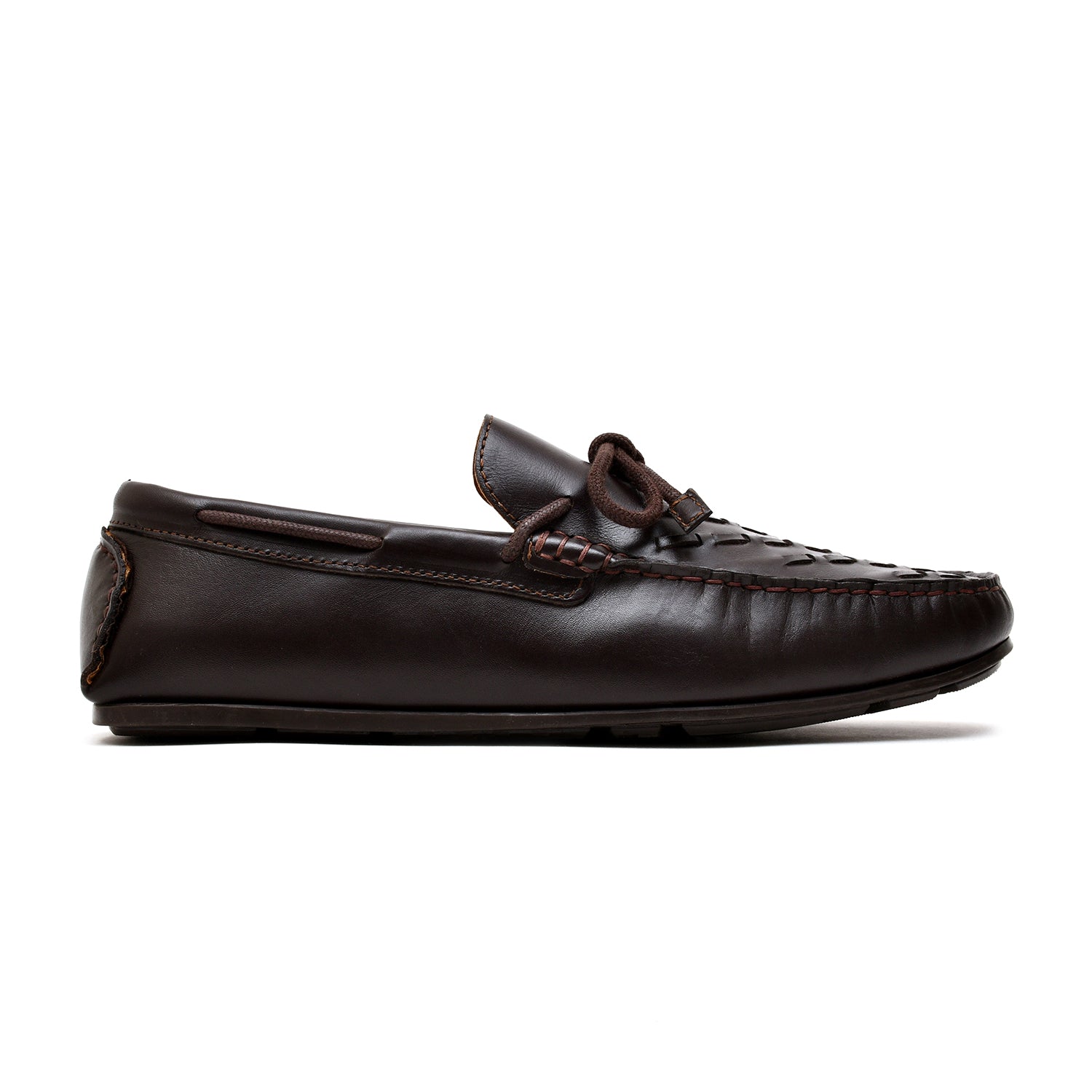 LEATHER SHOES - ROMEO-057 BROWN