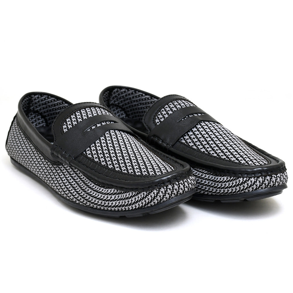 LEATHER SHOES - ROMEO-065 BLACK