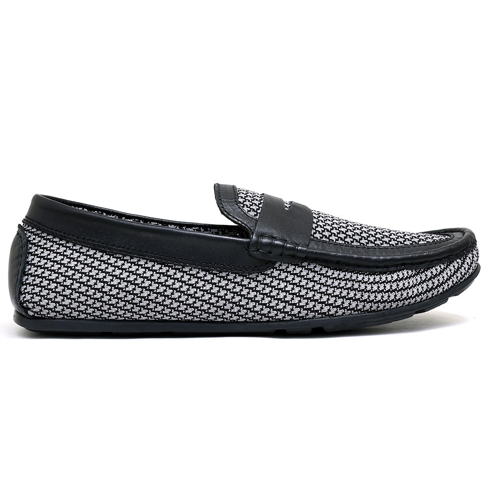 LEATHER SHOES - ROMEO-065 BLACK