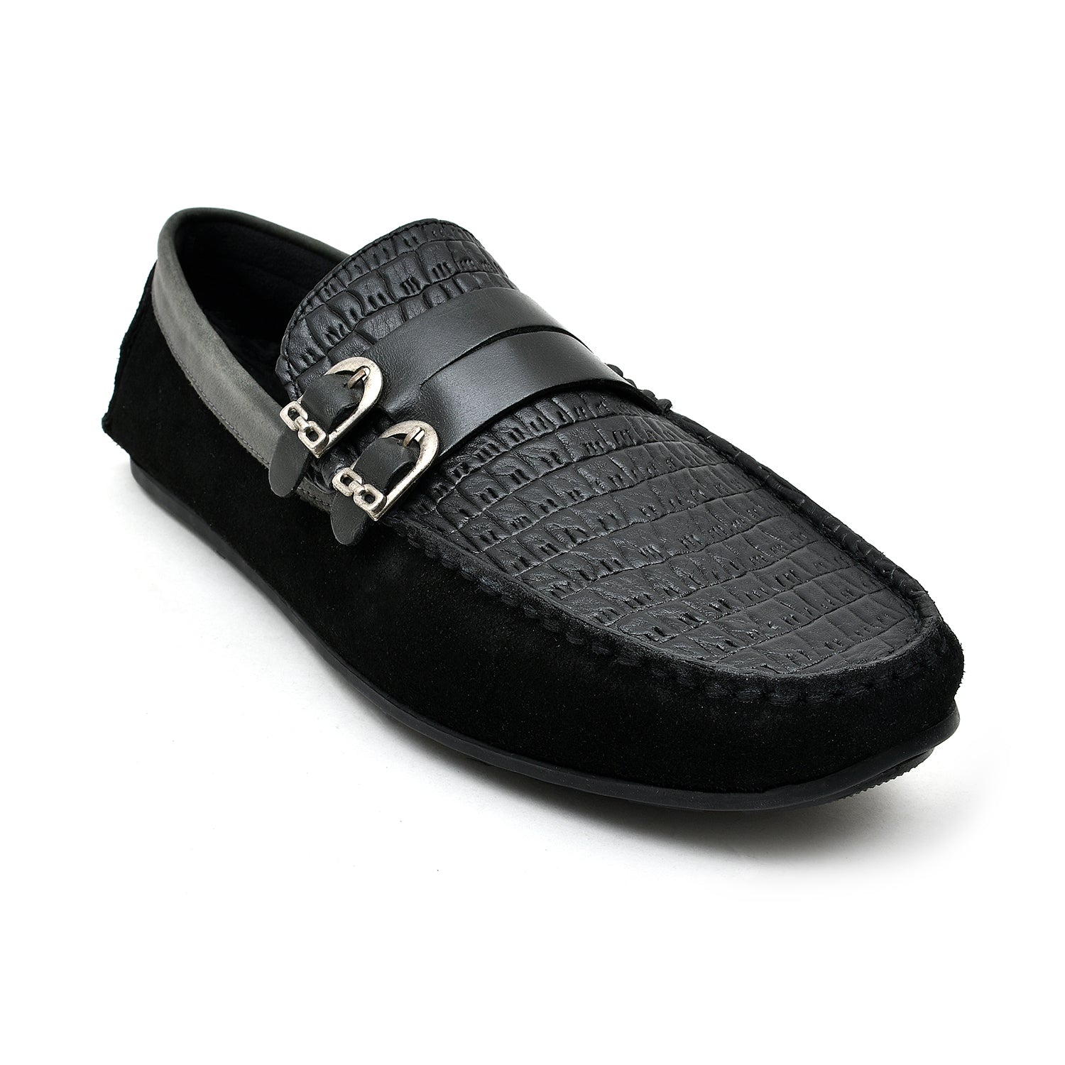 LEATHER SHOES - LFR-101 BLACK