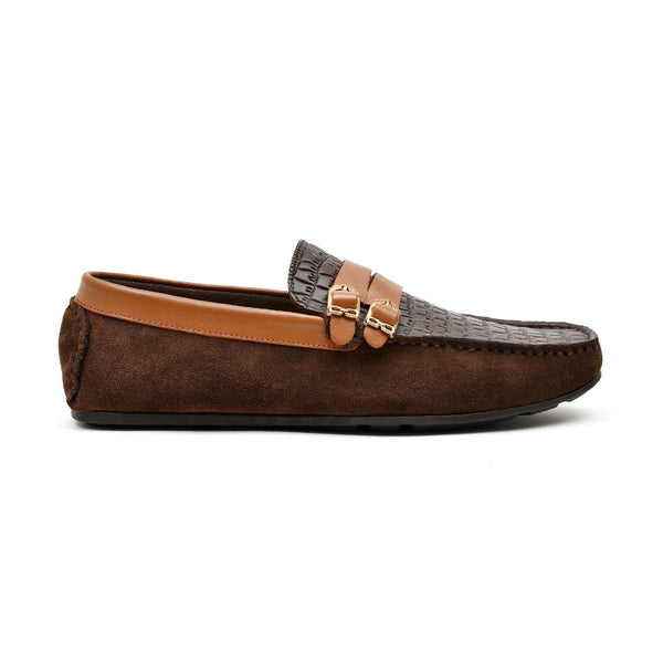 LEATHER SHOES - LFR-101 BROWN