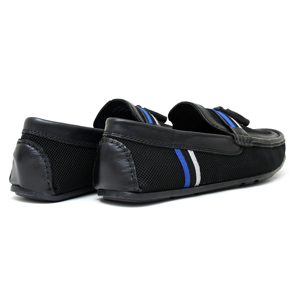 LEATHER SHOES - ROMEO-060 BLACK