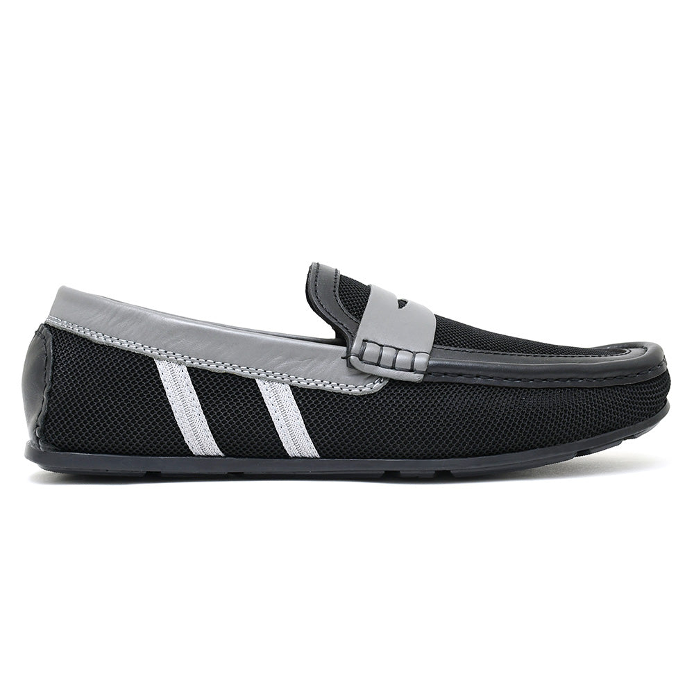 LEATHER SHOES - ROMEO-061 BLACK