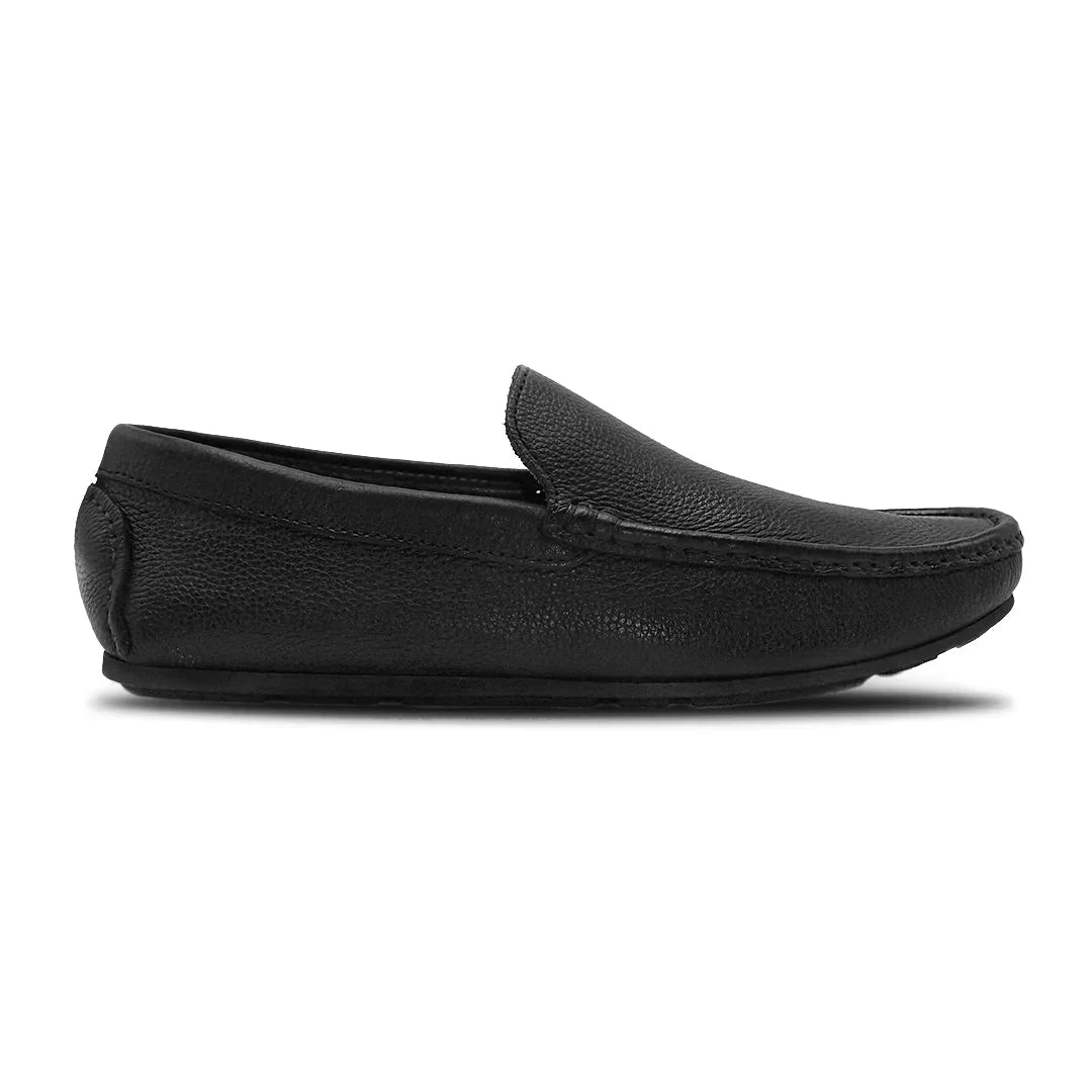 LEATHER SHOES - Romeo-041-Black
