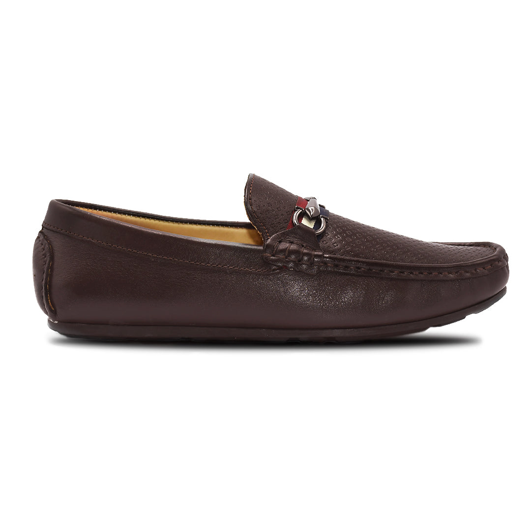 LEATHER SHOES - ROMEO-042 BRN