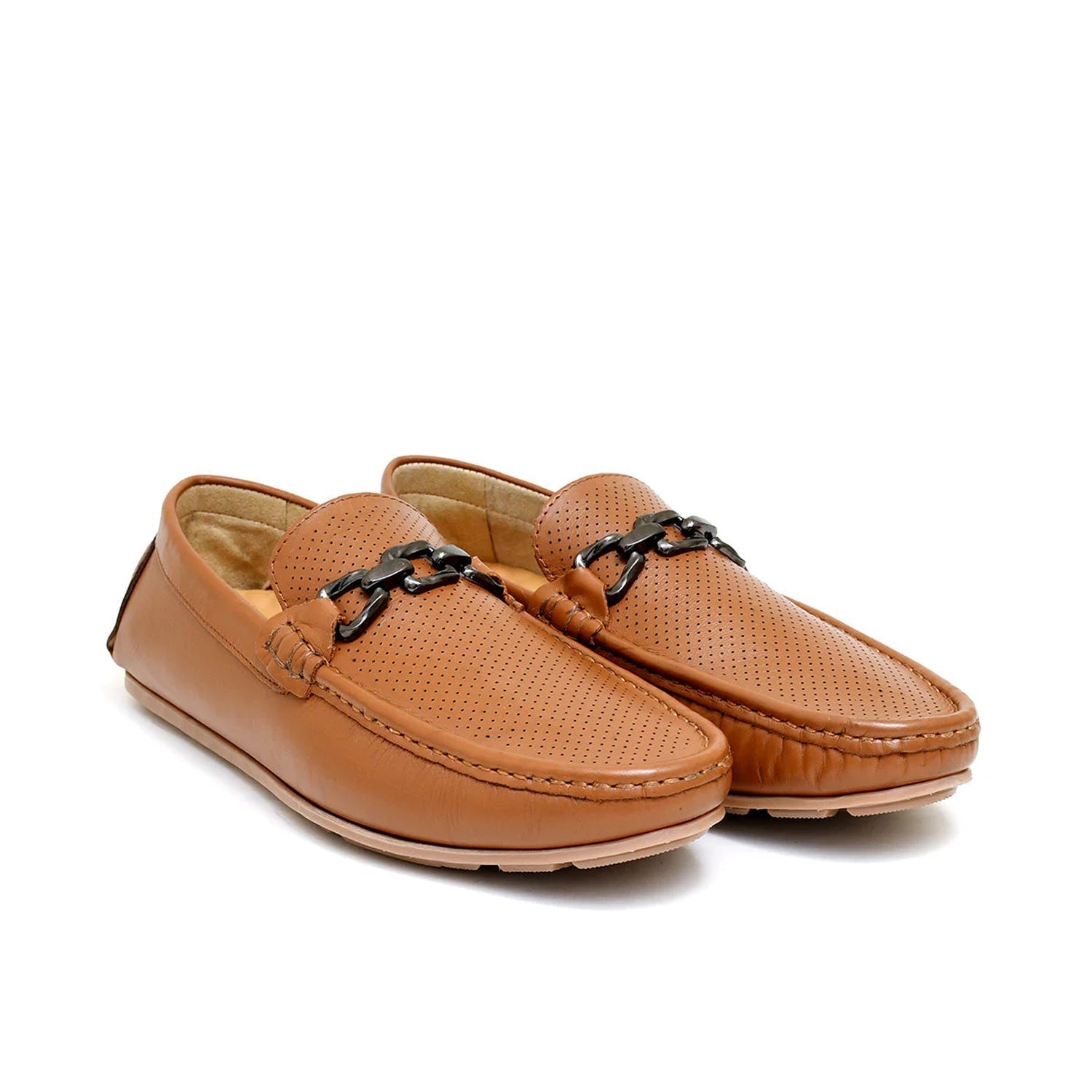 LEATHER SHOES - ROMEO-050 TAN