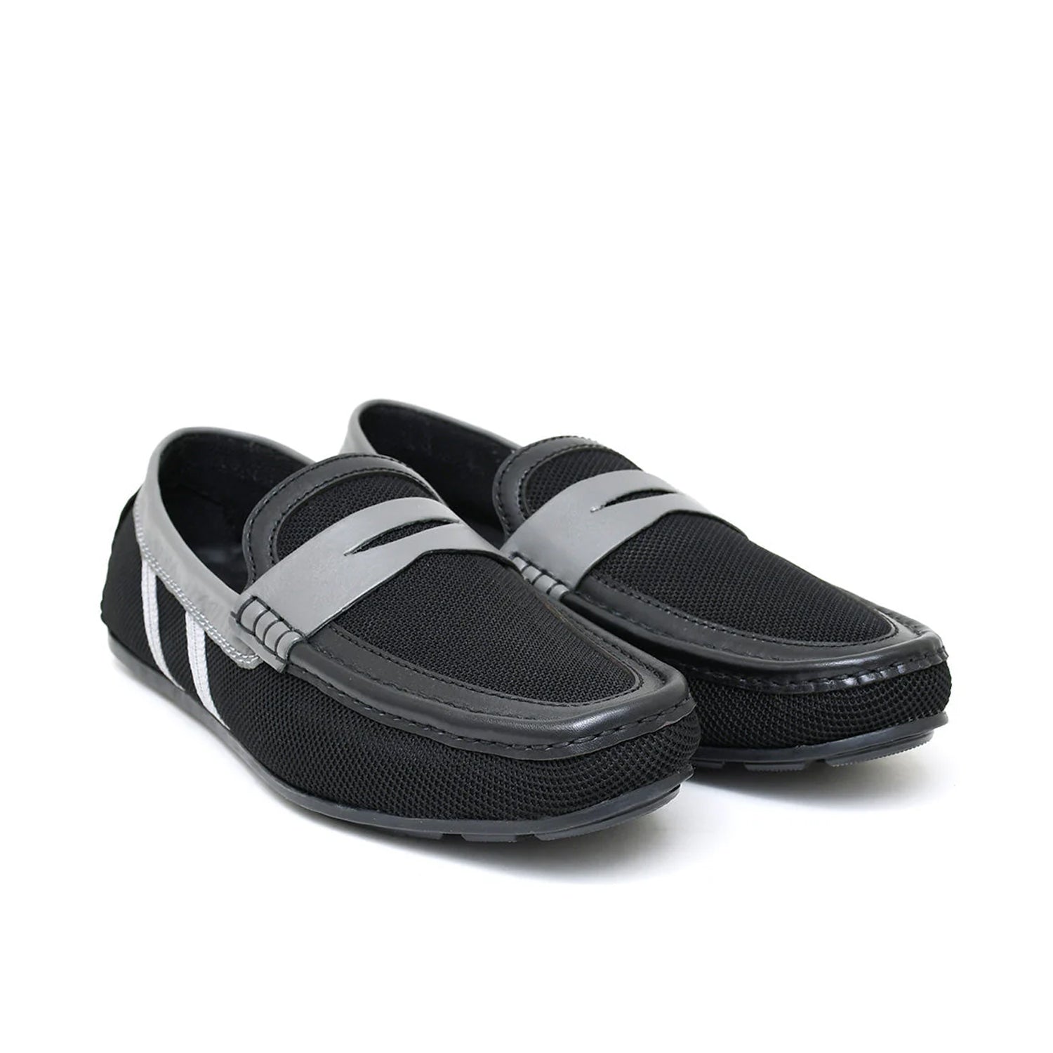 LEATHER SHOES - ROMEO-061 BLACK