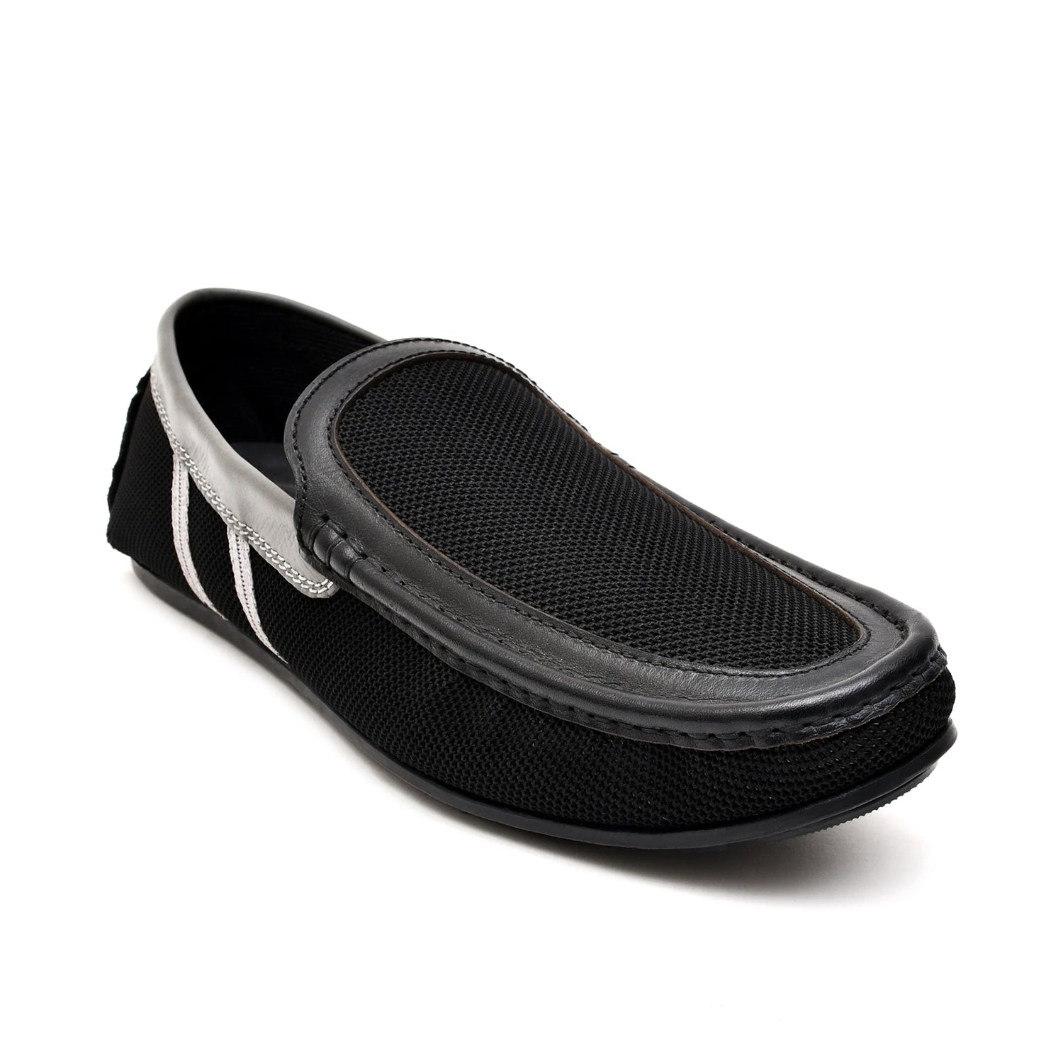 LEATHER SHOES - ROMEO-063 BLACK