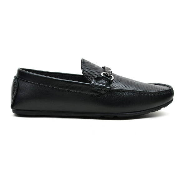 LEATHER SHOES - LFR102 - BLACK