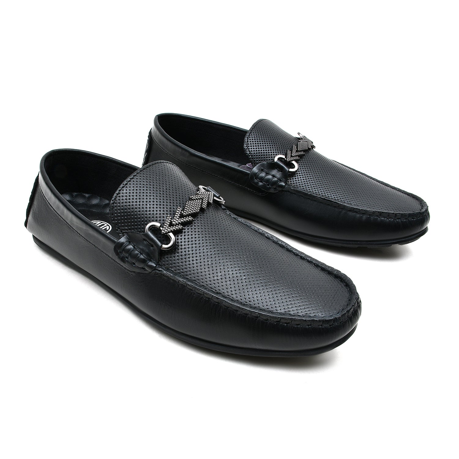 LEATHER SHOES - LFR102 - BLACK