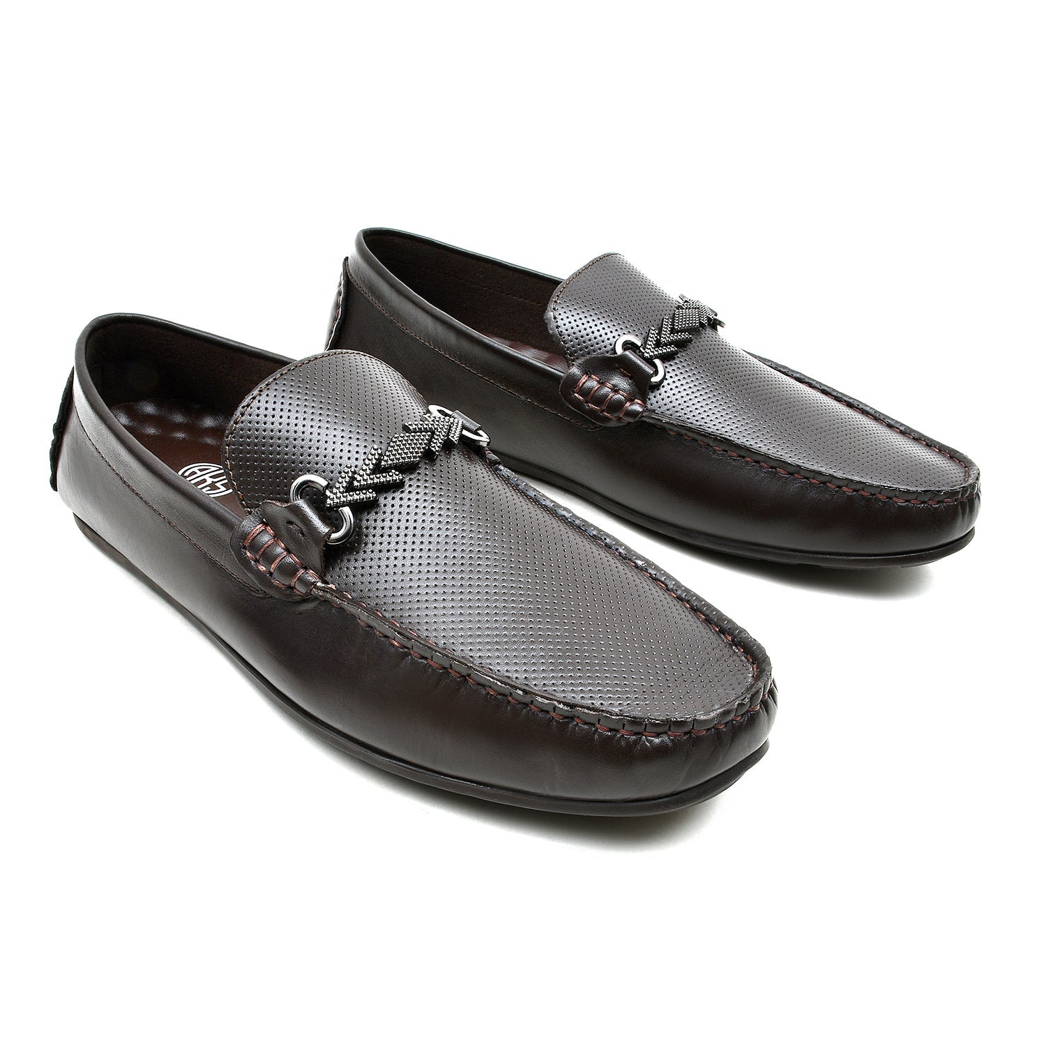 LEATHER SHOES - LFR102 - BROWN