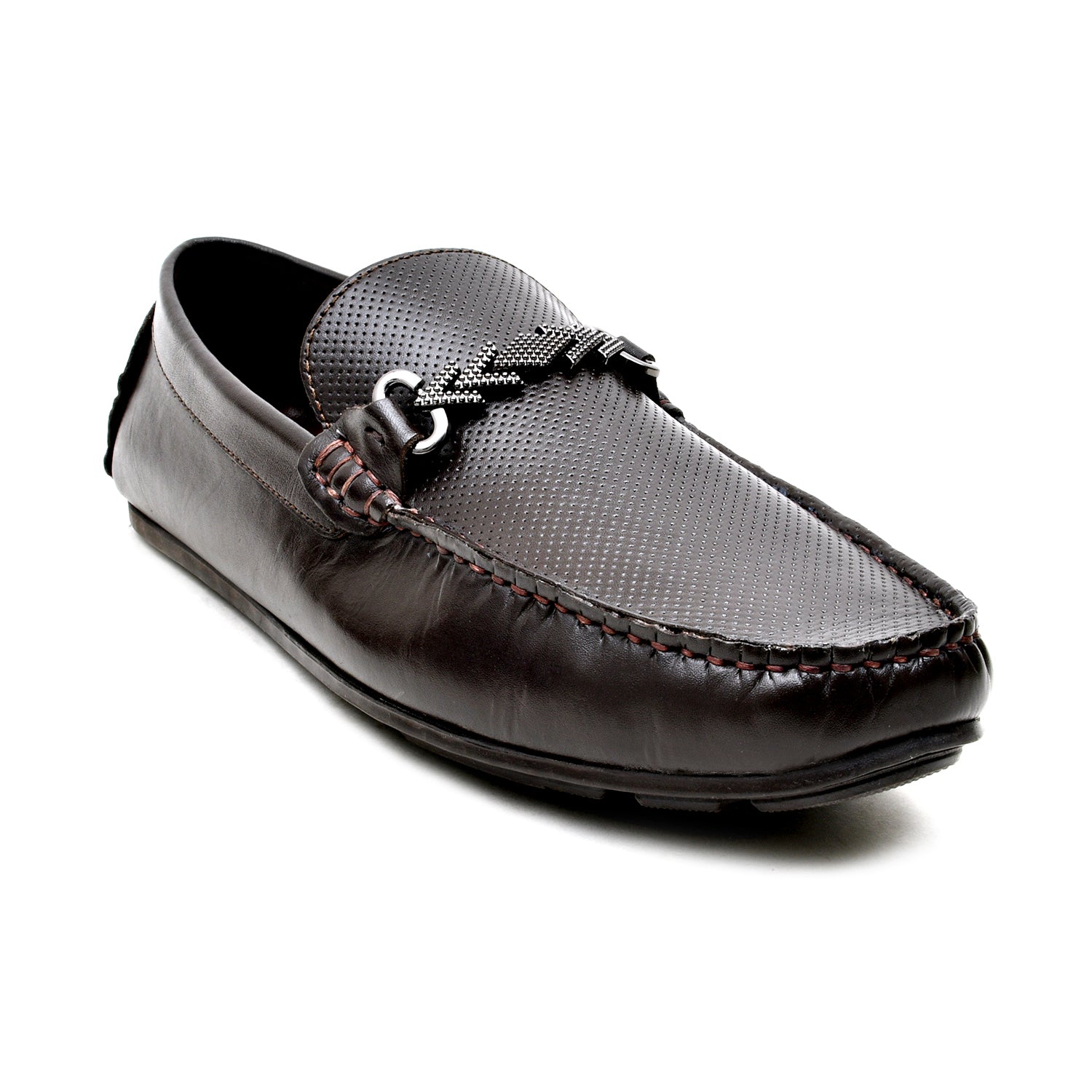 LEATHER SHOES - LFR102 - BROWN
