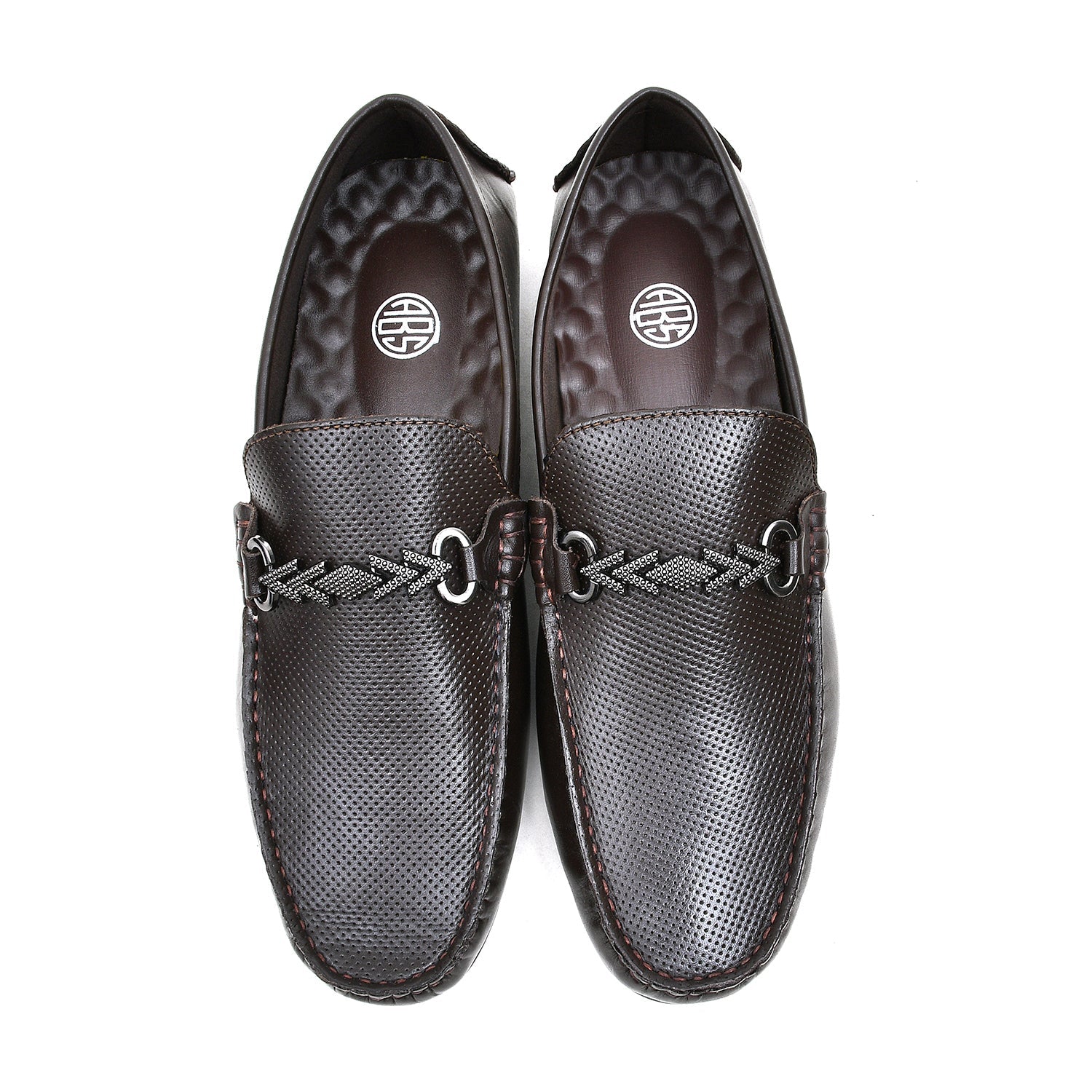 LEATHER SHOES - LFR102 - BROWN